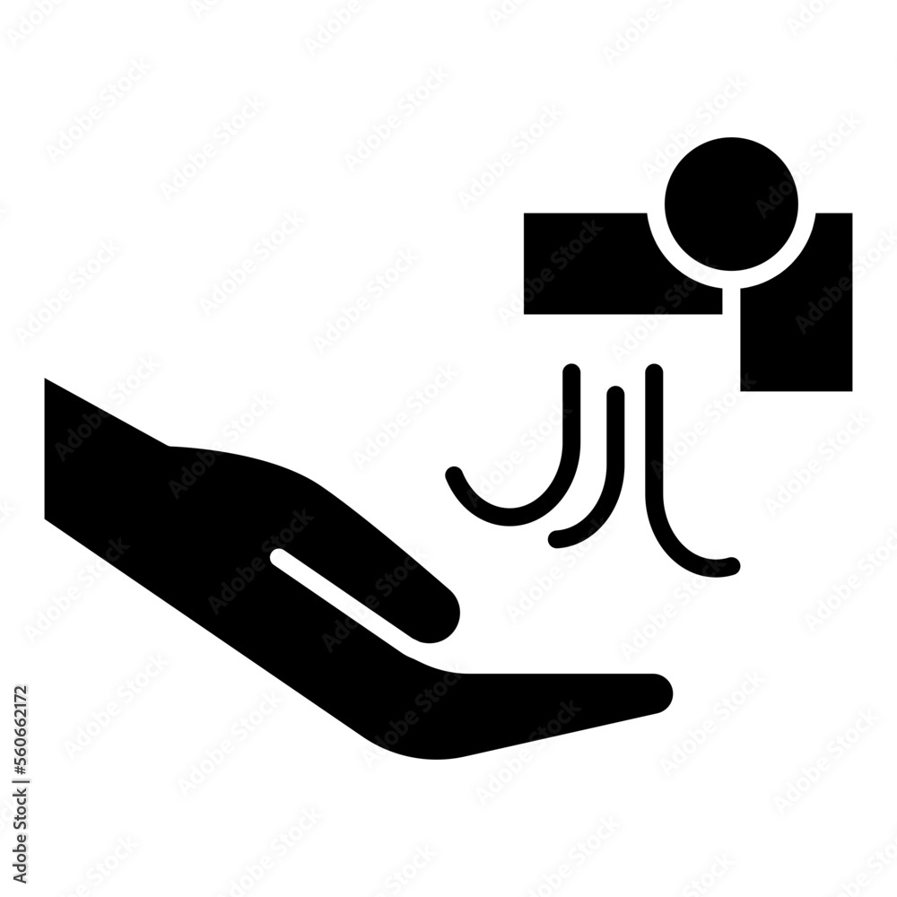 drying hands icon drying hands icon