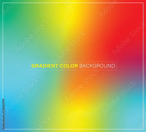 Multi gradient background colors concept