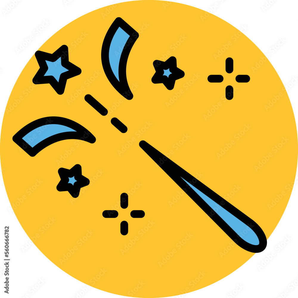 Party Firework Vector Icon
