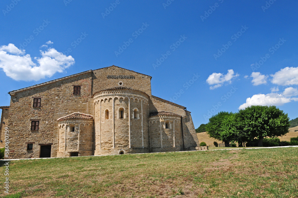 Abbazia di Sant'Urbano.  Apiro,  provincia di Macerata - Marche