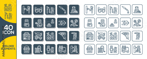 WELDER ICON DESIGN SET 