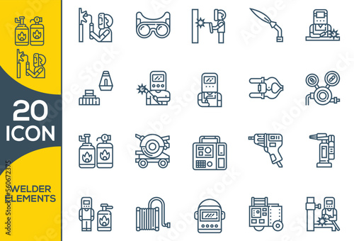 WELDER ICON DESIGN SET 