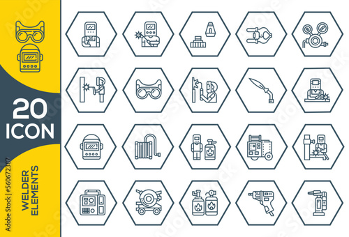 WELDER ICON DESIGN SET 