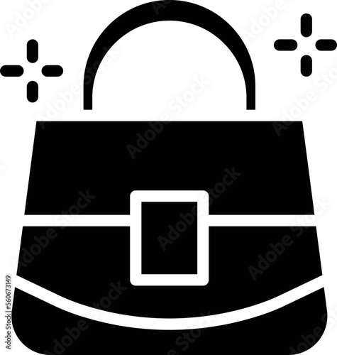 Hand Bag Vector Icon
