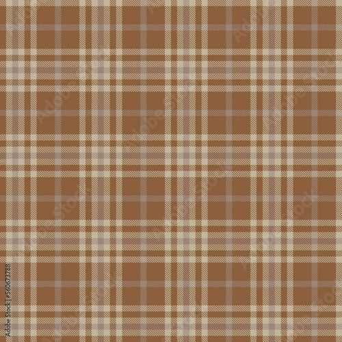 Brown Minimal Plaid textured Seamless Pattern