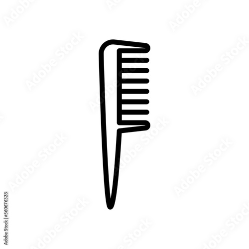 hair comb, icon, line, design,flat, style,trendy collection,template