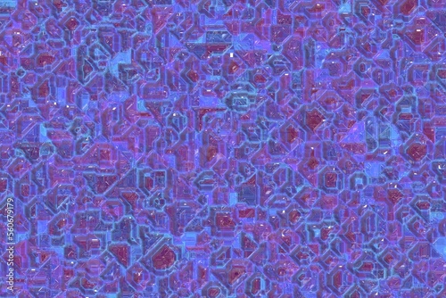 design computer crystalline pattern digital art texture or background illustration