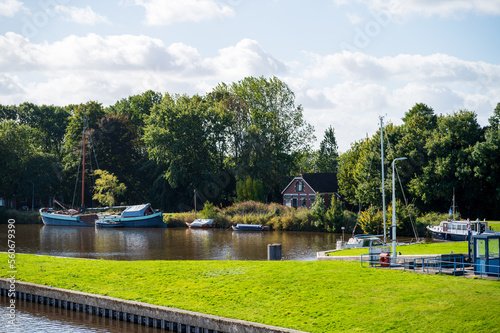 Schleusse Nieuwe Statenzijl photo