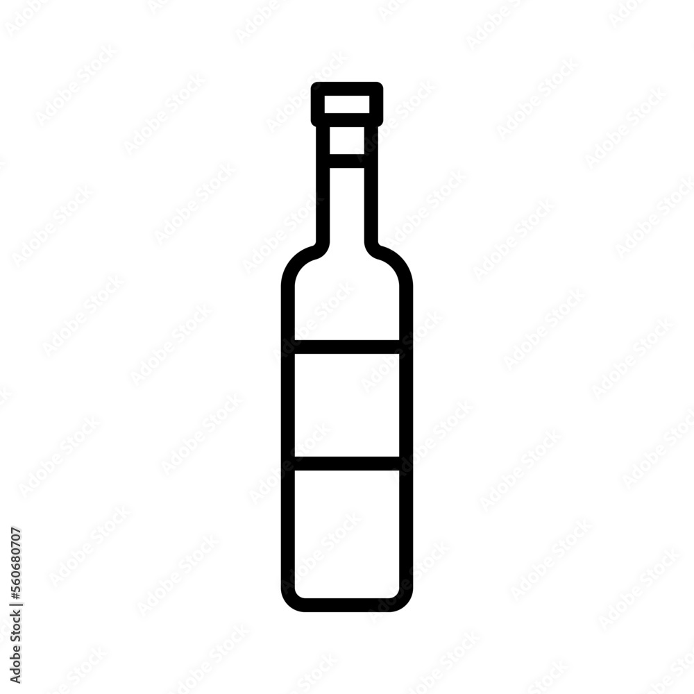wine bottles, icon, line, design,flat, style,trendy collection,template wine bottles, icon, line, design,flat, style,trendy collection,template