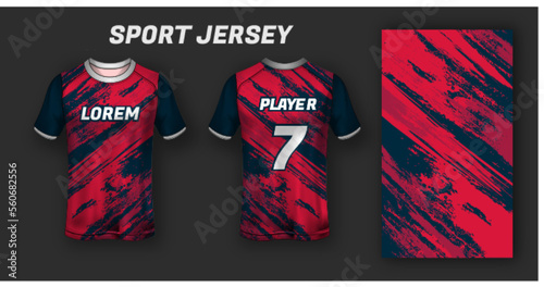 Sport jersey design fabric textile for sublimation