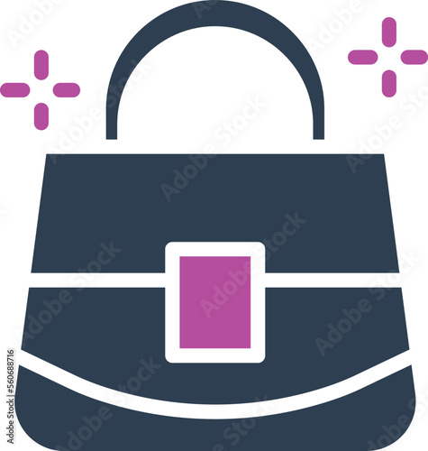 Hand Bag Vector Icon
