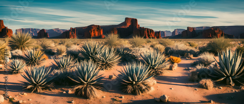 Cacti on the desert  Generative AI