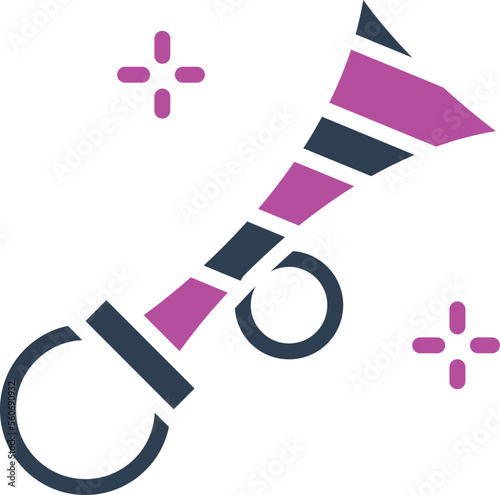 Party horn Vector Icon
