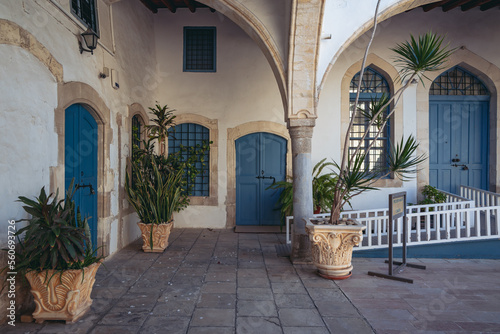 Fototapeta Naklejka Na Ścianę i Meble -  Saint Lazarus Byzantine Museum next to Saint Lazarus Church in Larnaca city, Cyprus island country