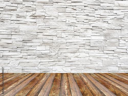 Pattern of rough white sandstone wall texture and background. © the_pixel