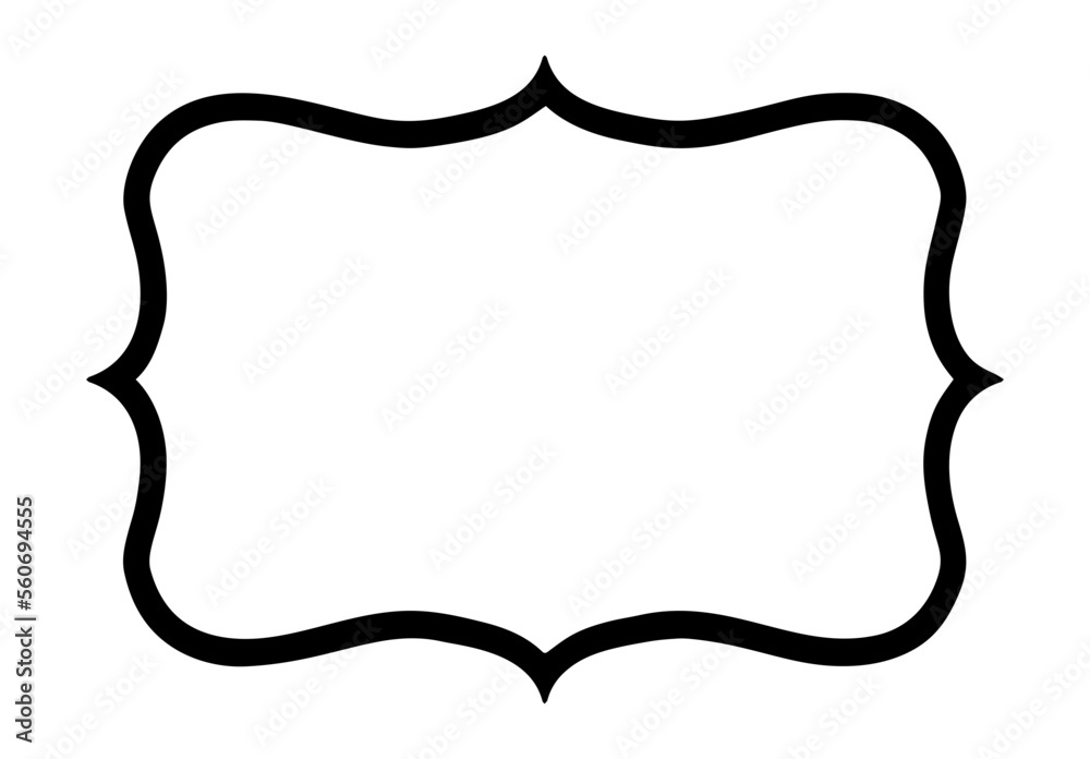 Classic label style frame designs
Classic label style frame designs