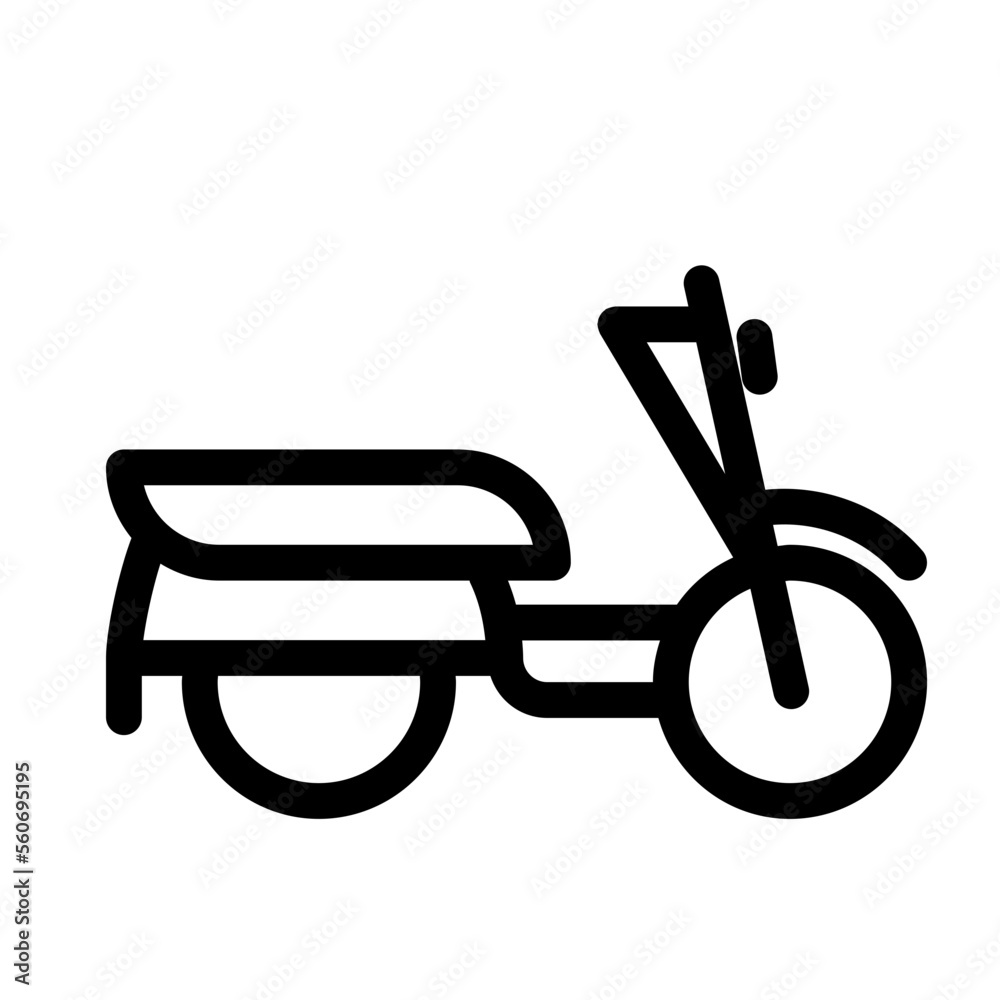 motorcycle vector icon