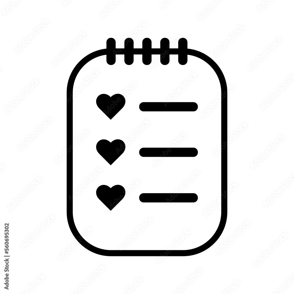 To Do List outline vector.Planning, Check List. Wishlist. High quality black outline vector logo for web site design and mobile apps. To Do List outline vector.Planning, Check List. Wishlist. High quality black outline vector logo for web site design and mobile apps.