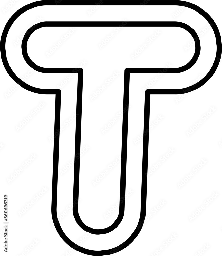 cute puffy black and white letter hand draw alphabet cute puffy black and white letter hand draw alphabet