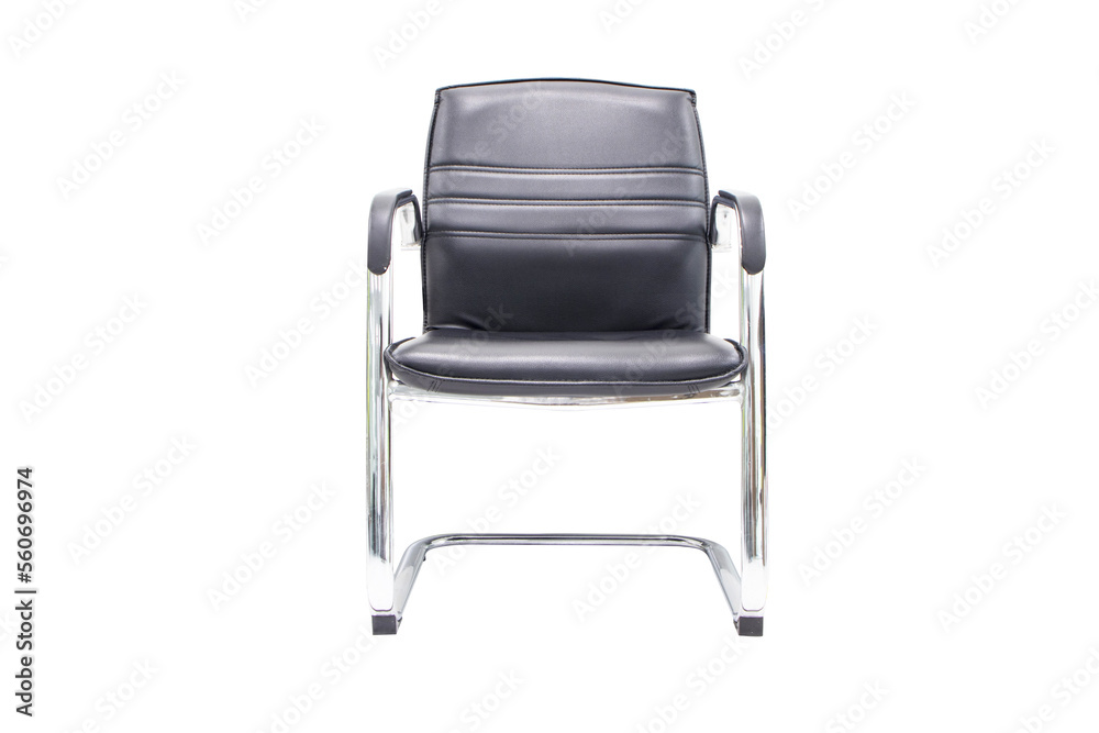 Front Office Chair black. Front photo chair two types structure empty for office and player from vertical with leather seat supporting structure of body. used around the world. Isolated cutout PNG. Front Office Chair black. Front photo chair two types structure empty for office and player from vertical with leather seat supporting structure of body. used around the world. Isolated cutout PNG.