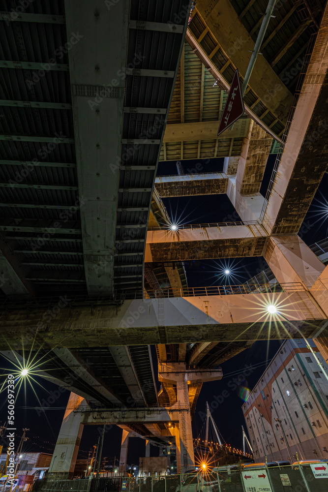 Obraz premium 都市夜景