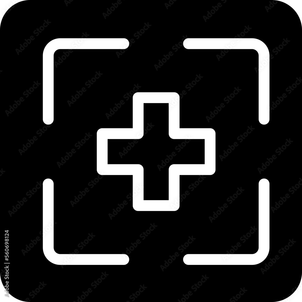 Obraz premium Solid Meicall select icon