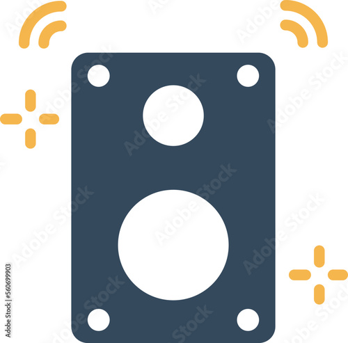 Party Woofer Vector Icon
