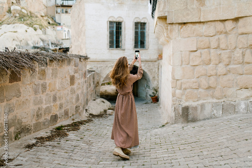 Traveler Taking Photo photo