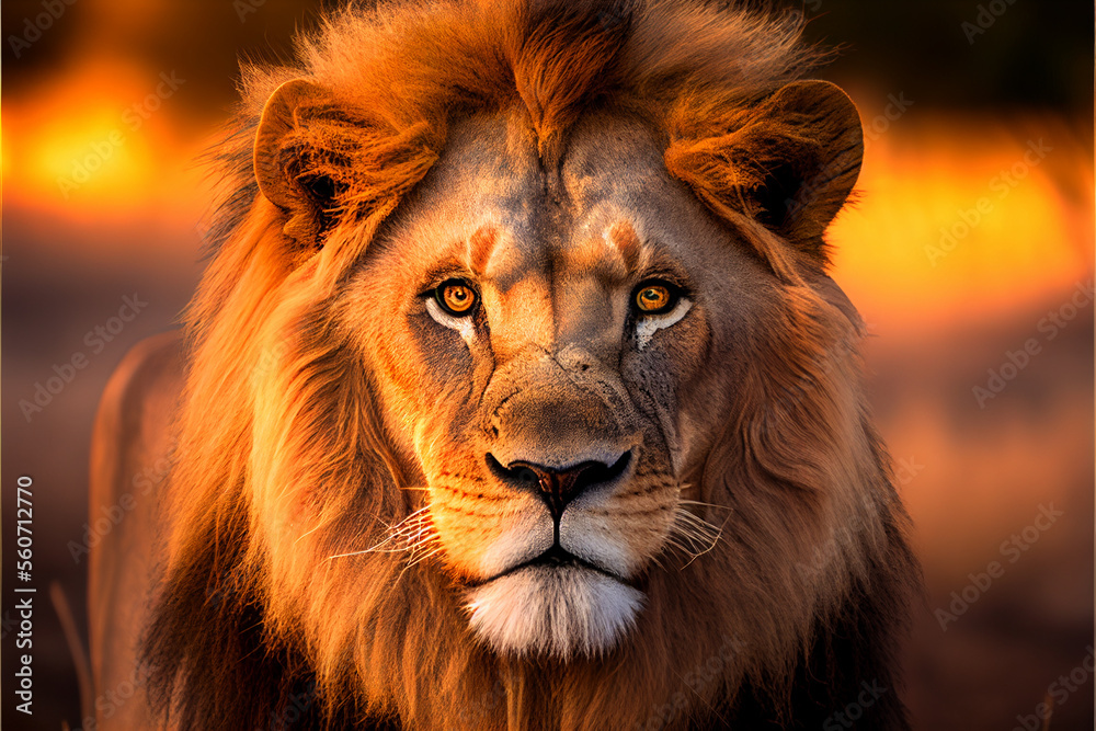 Fototapeta premium Lion