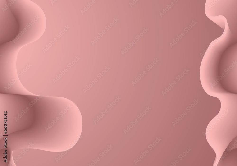 Abstract soft color fluid wave. Duotone geometric compositions with gradient 3d flow shape. Innovation mode vector Abstract soft color fluid wave. Duotone geometric compositions with gradient 3d flow shape. Innovation mode vector