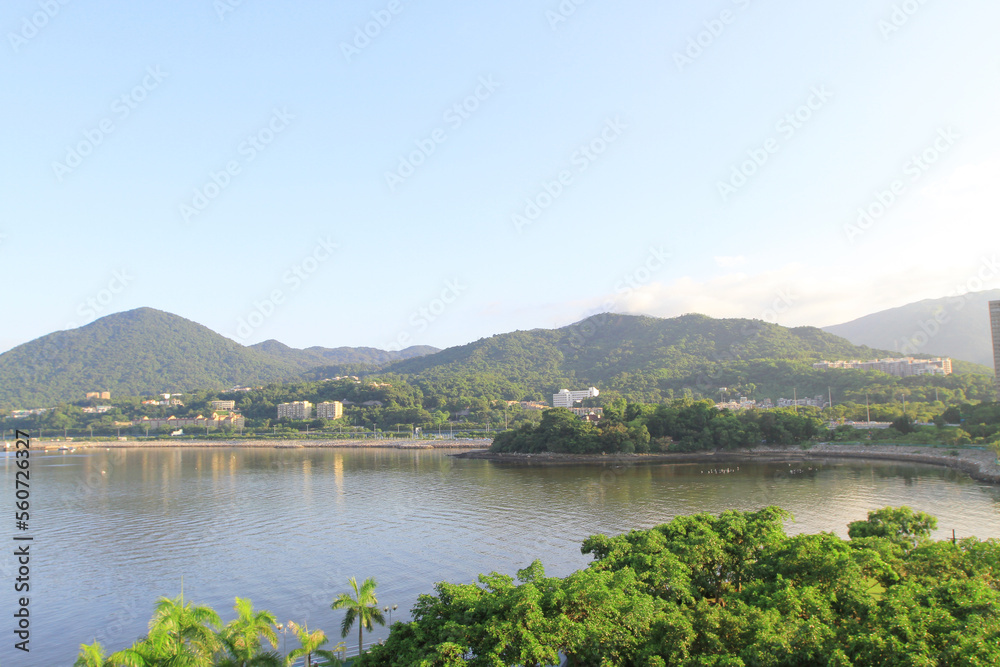 tolo harbour Landscape in Hong Kong, Tai Po