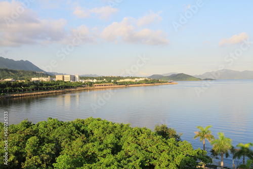 tolo harbour Landscape in Hong Kong  Tai Po