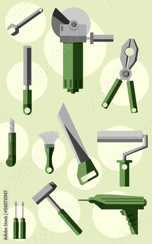 A set of tools for the home