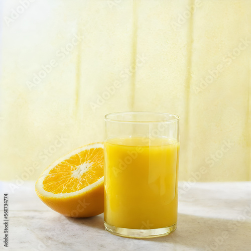 Wallpaper Mural  orange juice Torontodigital.ca