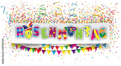Rosenmontag Banner