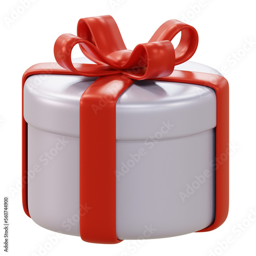 gift box giveaway 3d rendering illustration