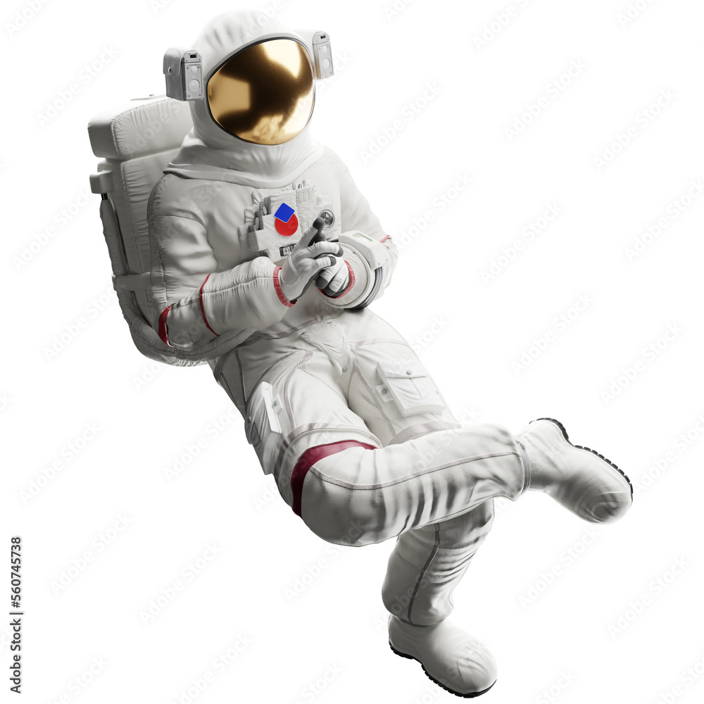 astronaut posing like space parson in-universe 3d render with transparent background astronaut posing like space parson in-universe 3d render with transparent background