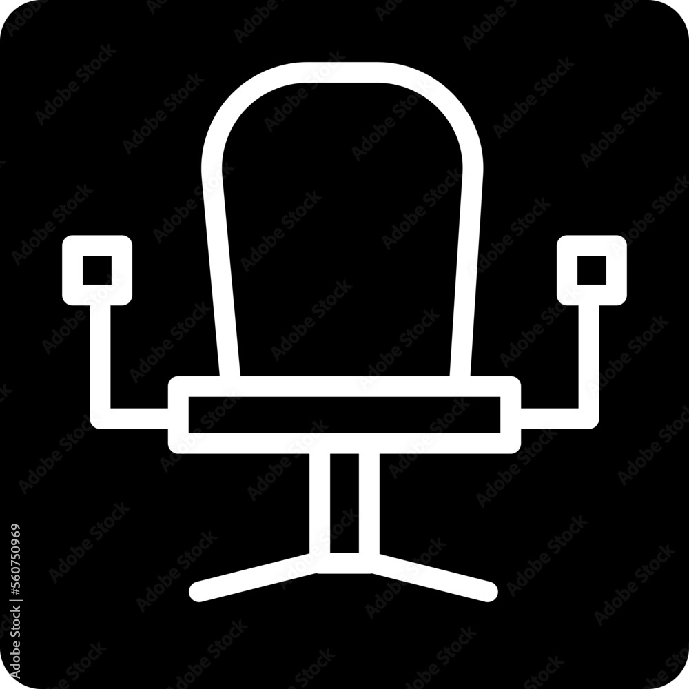 Solid job position vector icon Solid job position vector icon