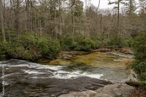 sliding rock falls cashiers nc