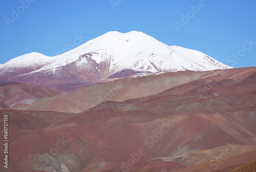 Fototapeta Naklejka Na Ścianę i Meble -  Colorful landscape of the Puna Argentina
