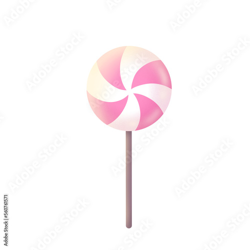 pink candy stick
