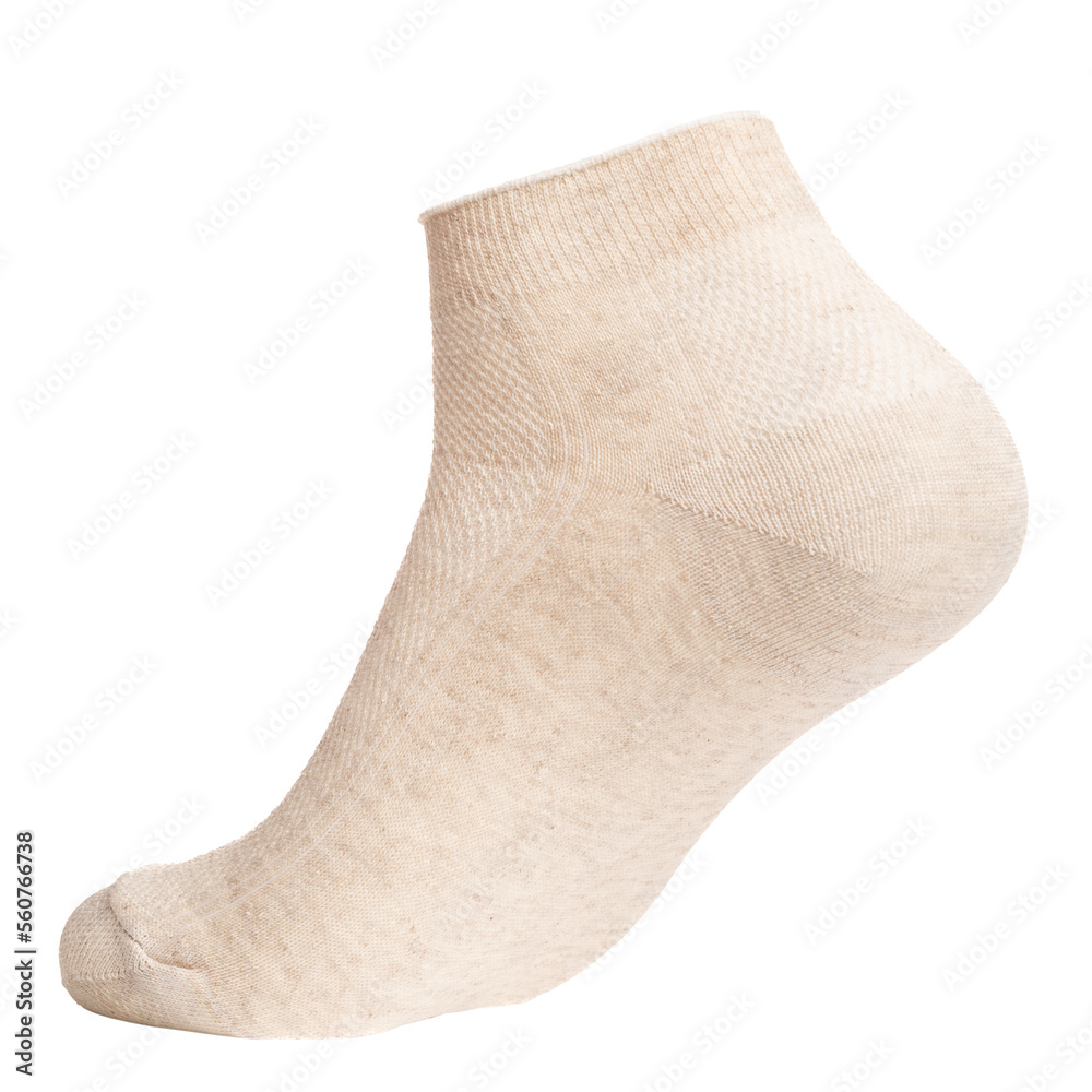 Low cut ankle sock on mannequin Low cut ankle sock on mannequin