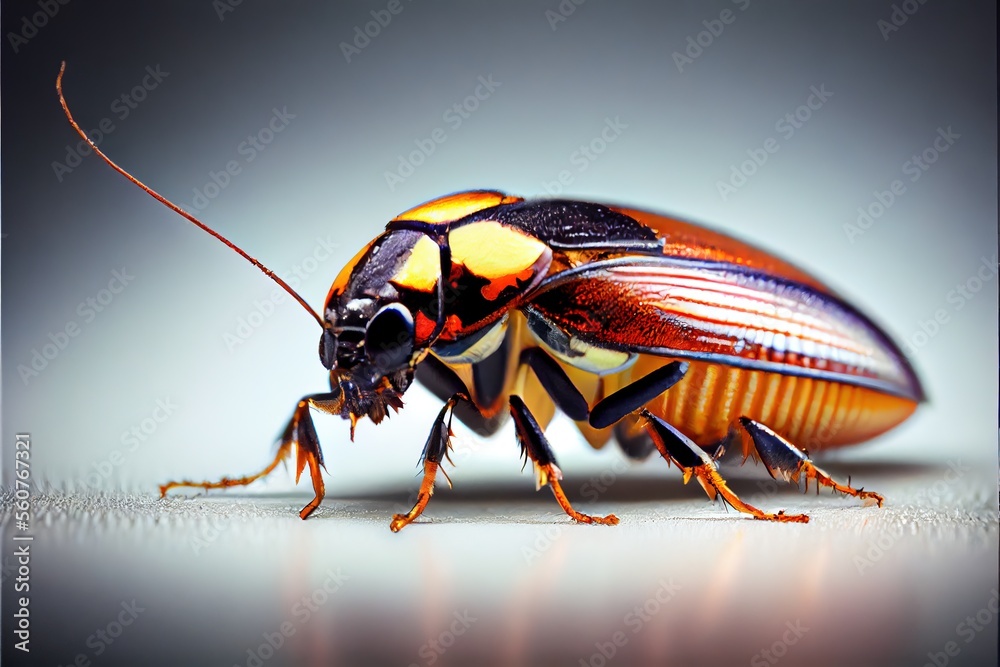 A close up of a cockroach A close up of a cockroach