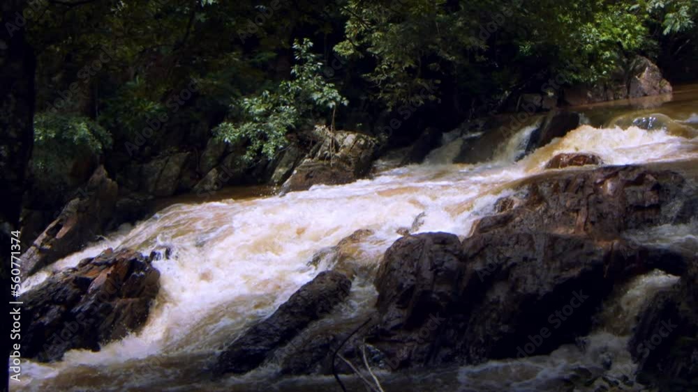 River water in Brazil is at low levels due to drought environmental conditions River water in Brazil is at low levels due to drought environmental conditions