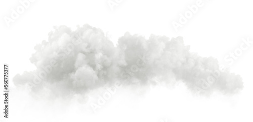 Steam clouds shapes cut out backgrounds 3d render png file