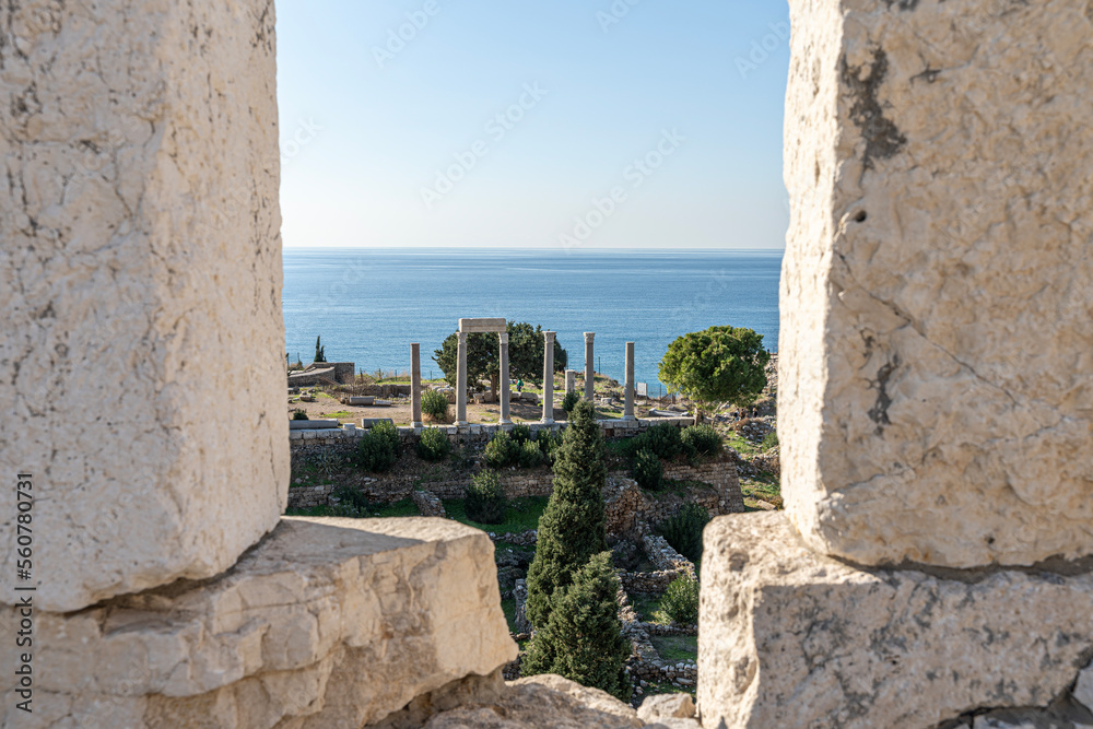 The Crusader Castle Byblos, Jbeil, Lebanon