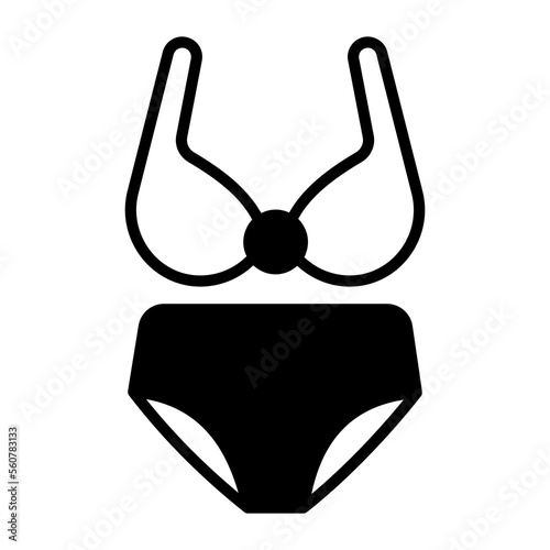 Ladies under garments vector design isolated on white background