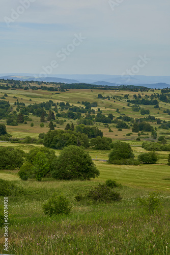 Naturschutzgebiet Lange Rh  n in der Kernzone des Biosph  renreservat Rh  n  Bayerischen Rh  n  Landkreis Rh  n-Grabfeld  Unterfranken  Bayern  Deutschland