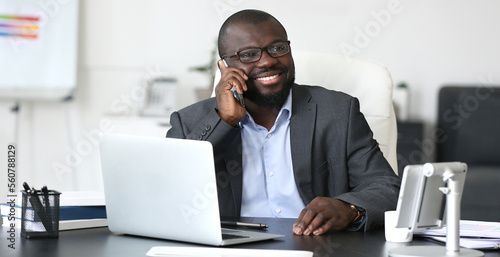 Handsome African-American b...