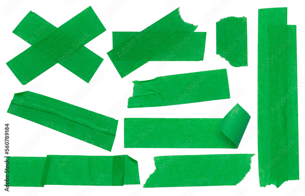 adhesive tape painter tape green tape masking tape realistic high